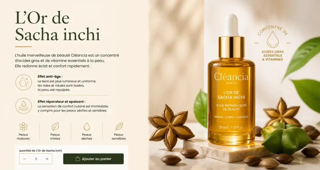 L’Or de Sacha inchi