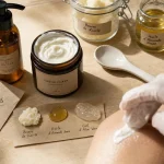 Crème naturelle pour le corps pour peau sèche, texture non grasse