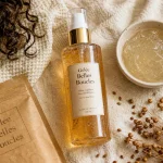 Gelée belle boucle aroma zone sur boucles, gelée acide hyaluronique ou kératine
