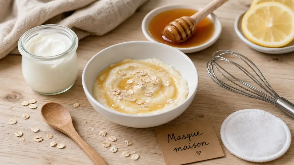 Peau sèche, teint terne ou points noirs : quel masque visage maison choisir ?
