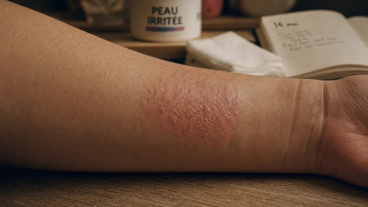 Peau plaque rouge : allergie ou eczéma ou urgence