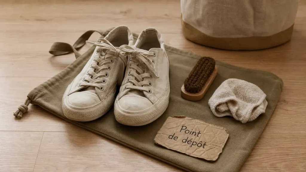 Recycler ses chaussures : réparer, donner ou déposer selon leur état