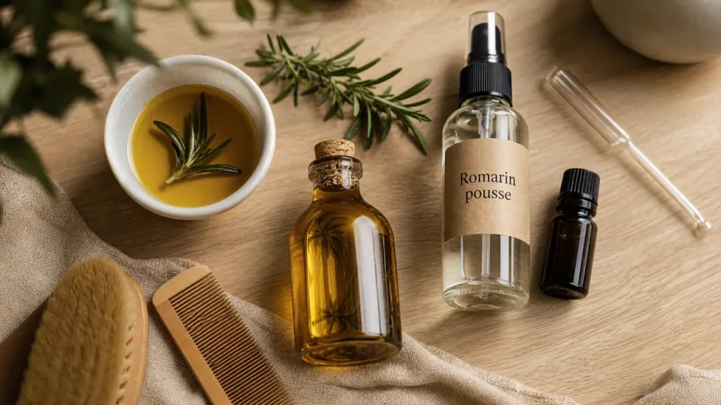 Romarin pour les cheveux : pousse, cuir chevelu et limites à connaître