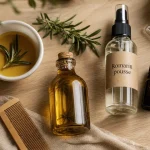 Romarin pousse cheveux : huile de romarin et hydrolat