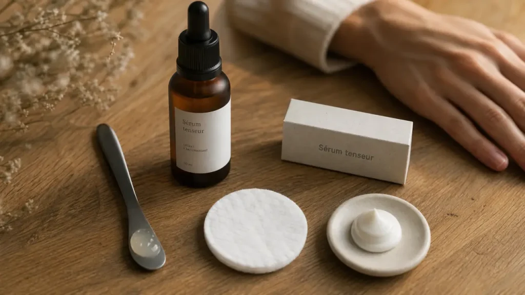 Sérum tenseur : effet lift, fermeté et preuves, comment choisir sans se tromper ?