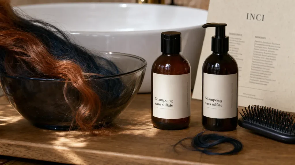 Shampoing sans sulfate pour cheveux colorés : pourquoi c’est le secret d’une couleur durable