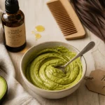 Avocat et cheveux : masque à l’huile d’avocat pour longueurs