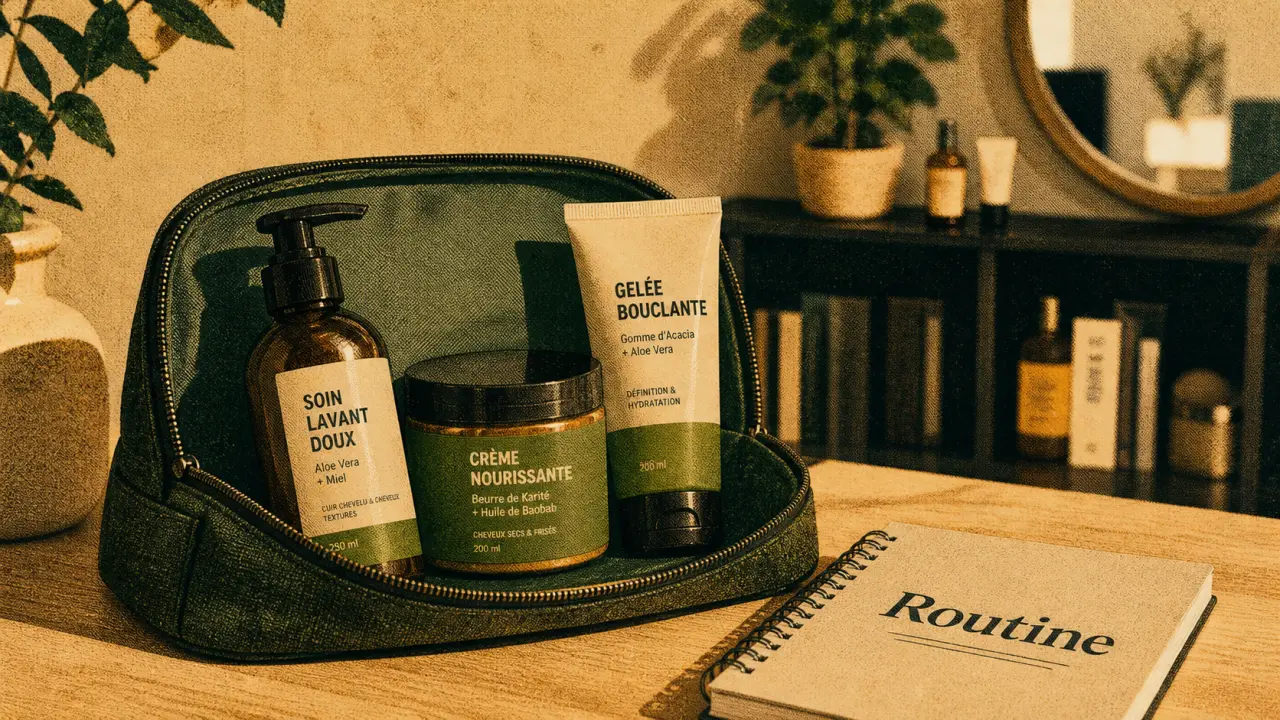 Cosmétique africain : routine beauté pour peau noire et cheveux texturés