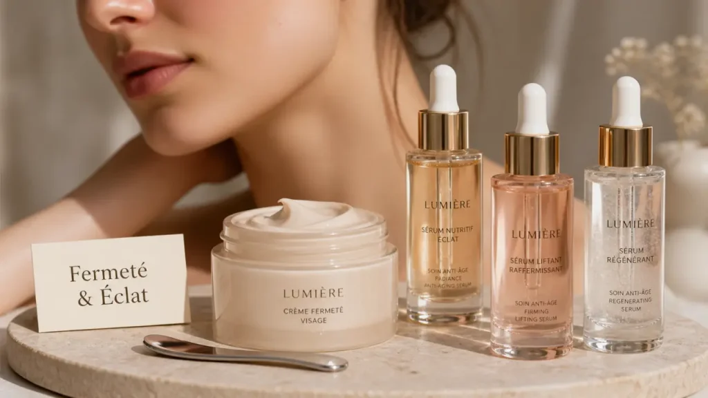 Crème fermeté visage : effet tenseur en 15 minutes ou vraie élasticité ?