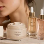 Crème fermeté visage : gros plan effet tenseur en 15 minutes