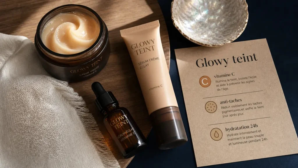 Crème glow visage : éclat immédiat ou soin anti-taches, le bon choix selon votre peau