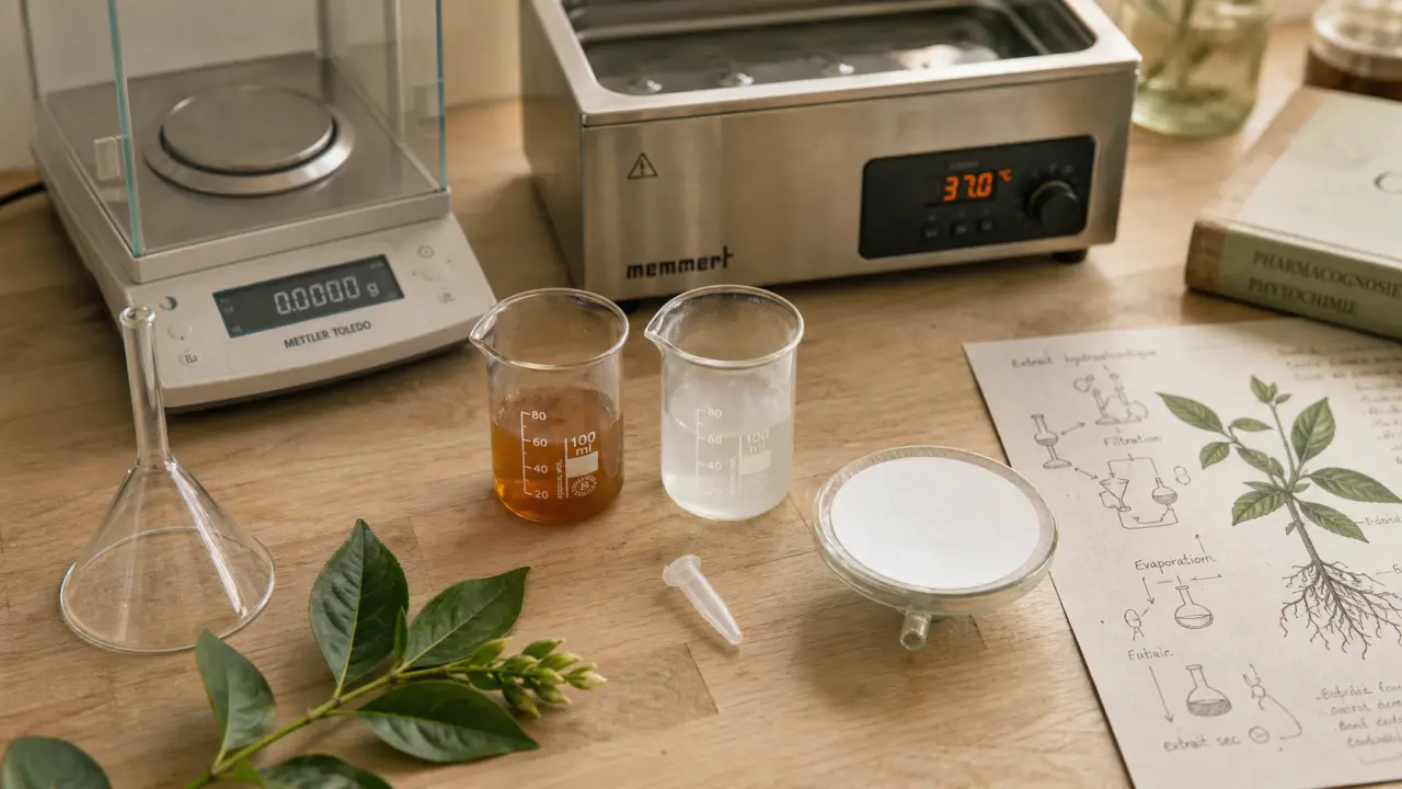 Extraction végétale : extrait en laboratoire, préserver les actifs