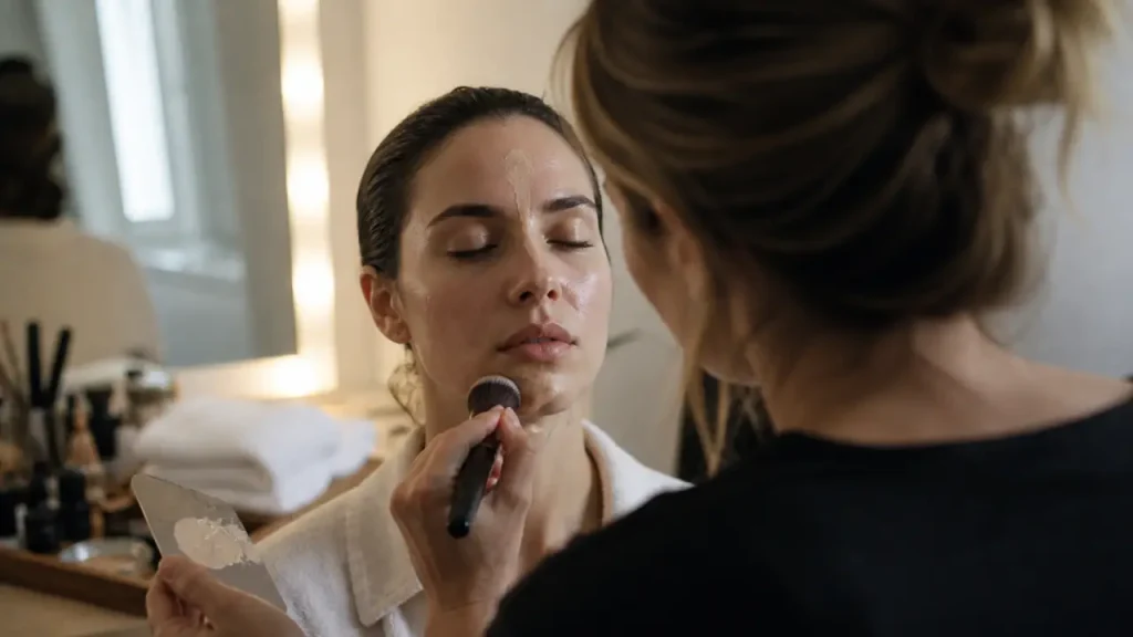 Maquillage naturel femme : effet peau nue, teint frais et regard doux