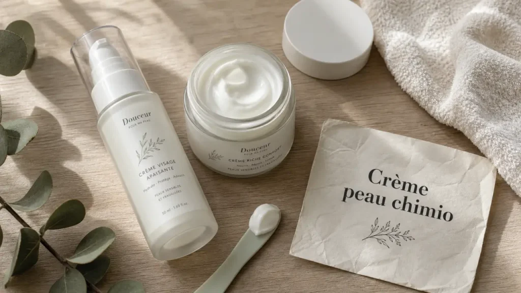 Crème visage pendant chimio : hydrater sans irriter et protéger la peau fragilisée