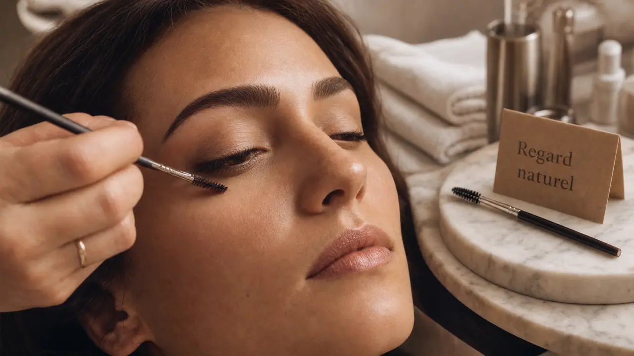 Regard naturel : rehaussement, cil à cil ou browlift, soins cils et sourcils