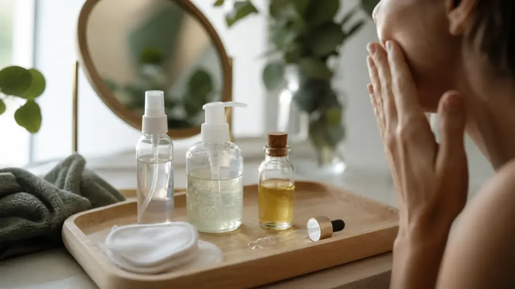 Routine soin visage naturel : le bon ordre du matin au soir selon chaque peau