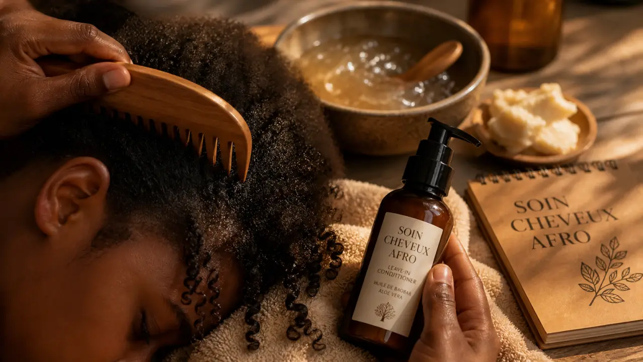 Soin pour les cheveux afro : hydratation, nutrition et définition des boucles