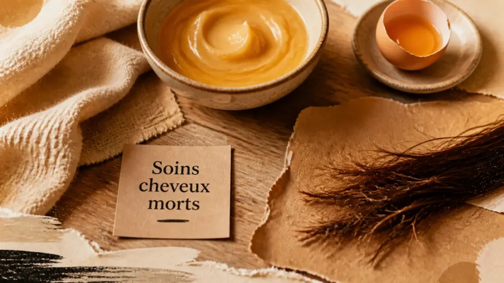 Cheveux morts ou brûlés : ce qui répare vraiment et ce qu’il faut couper