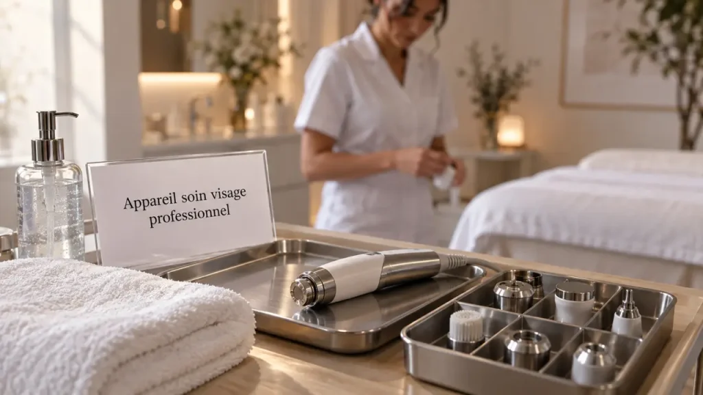 Appareil soin visage professionnel : multifonction ou dédié, quel choix pour une cabine efficace ?