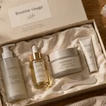 Coffret soin du visage : nettoyant, sérum et crème