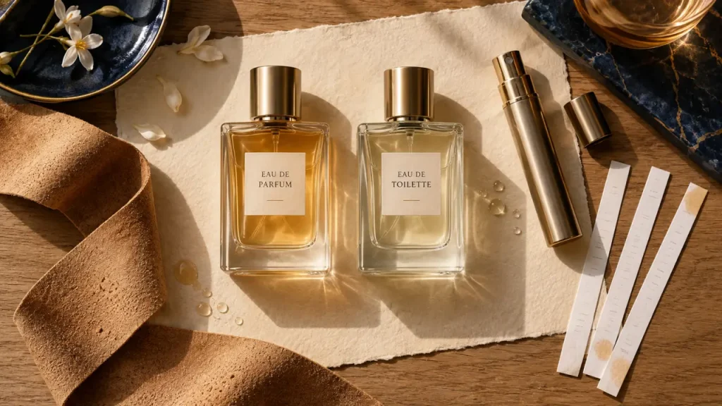 Eau de toilette ou eau de parfum : quel format choisir au travail, en été ou en soirée ?