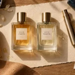 Eau de toilette ou eau de parfum : flacons, vaporisateur, mouillettes