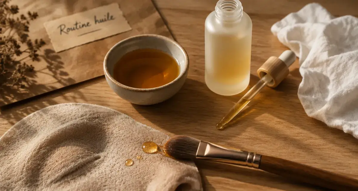 huile de soin visage aroma zone, huile visage nourrissante en céramique