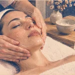 Soin anti age visage : crème Ko Bi Do en massage drainage visage